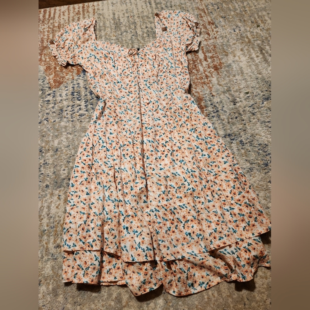 Puff Sleeve Mini Flora Desss
